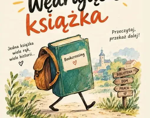 Wędrująca książka – biblioteka w Janowicach Wielkich zachęca do bookcrossingu
