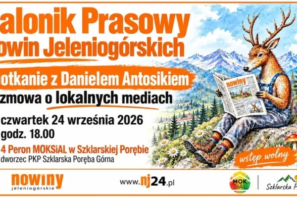 Czy lokalna gazeta ma jeszcze sens? Spotkanie z redaktorem „Nowin Jeleniogórskich”
