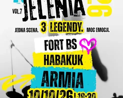 ROCK JELENIA 2026 – VOL. 7 zmienia miejsce i godzinę. Koncert w JCK Muflon