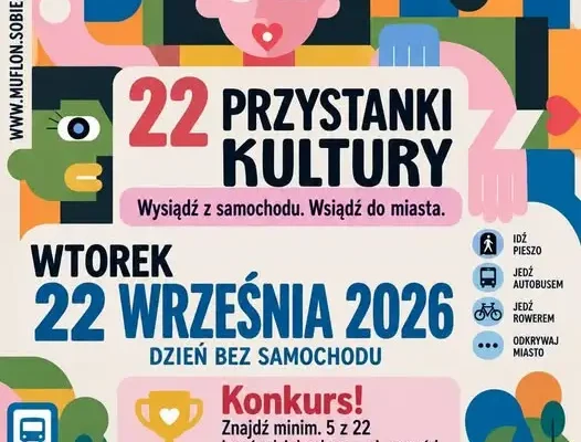 22 Przystanki Kultury w Jeleniej Górze – akcja z okazji Dnia bez Samochodu
