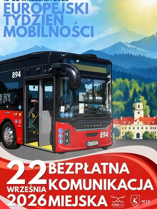 Dzień bez Samochodu w Jeleniej Górze – dziś komunikacja miejska za darmo