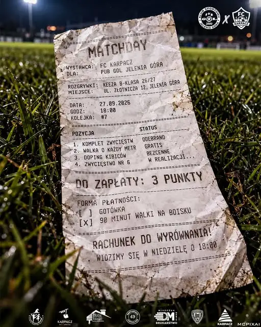 FC Karpacz jedzie do Jeleniej Góry po szóste zwycięstwo z rzędu