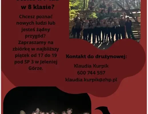 Zbiórka harcerska w Jeleniej Górze – poznaj nowych ludzi i przeżyj przygodę