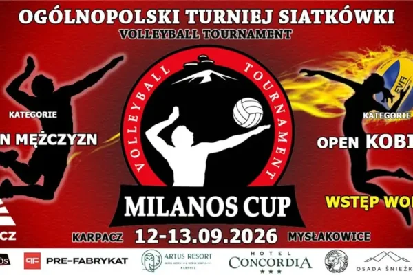 Milanos Cup 2026 w Karpaczu – siatkarski weekend z 20 drużynami