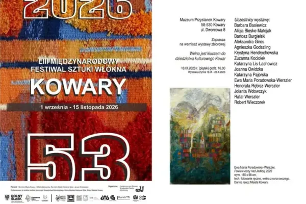 LIII Międzynarodowy Festiwal Sztuki Włókna — wystawa zbiorowa w Kowarach
