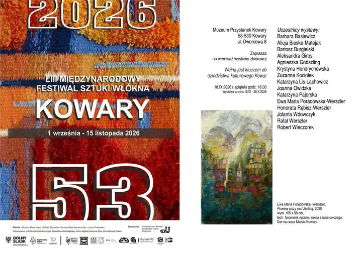 LIII Międzynarodowy Festiwal Sztuki Włókna — wystawa zbiorowa w Kowarach