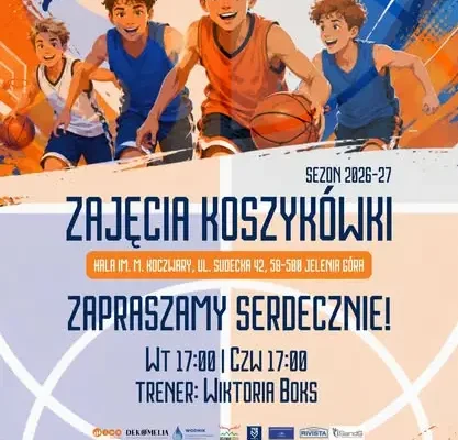 Klub ECO Sudety Jelenia Góra ogłasza nabór na sezon koszykarski 2026/27
