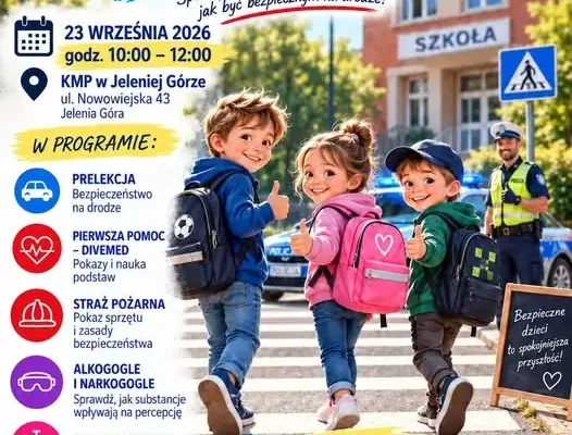 Bezpieczny powrót do szkoły – akcja edukacyjna w Jeleniej Górze