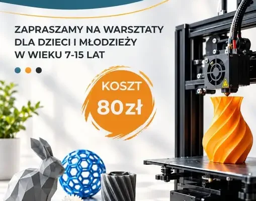 Warsztaty z druku 3D w Łomnicy – zapisy trwają