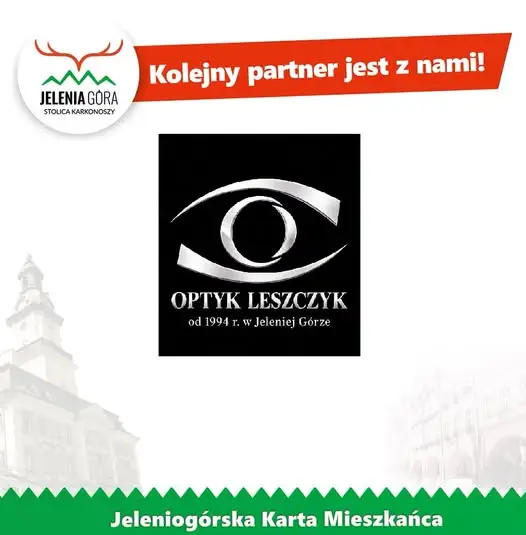 Optyk Leszczyk nowym partnerem Jeleniogórskiej Karty Mieszkańca