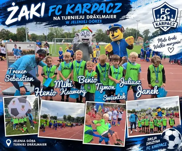Żaki U9 FC Karpacz na turnieju Dräxlmaier – relacja z udanego dnia