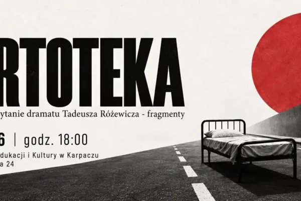 Karpacz: performatywne czytanie dramatu Tadeusza Różewicza w Centrum Integracji Edukacji i Kultury