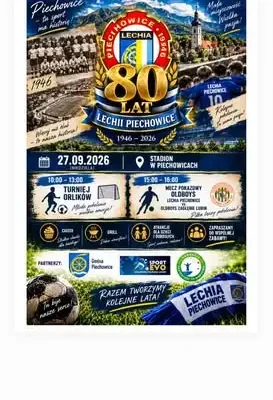 80-lecie KS Lechii Piechowice: znamy skład oldbojów na mecz z Zagłębiem Lubin