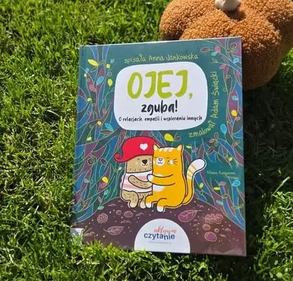 Rusza cykl „Książka dla małego zucha”. Pierwsza polecajka: „Ojej, zguba!”