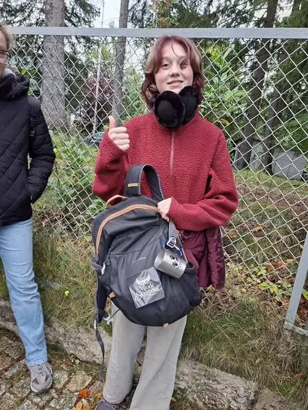 Rajd z Patronem w Karpaczu: uczniowie zdobyli Schronisko nad Łomniczką