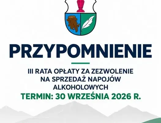 Przedsiębiorcy z Szklarskiej Poręby: do 30 września opłata za sprzedaż alkoholu