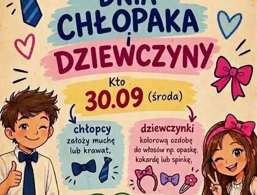 Dzień Chłopaka i Dziewczyny w SP Janowice – akcja Samorządu Uczniowskiego