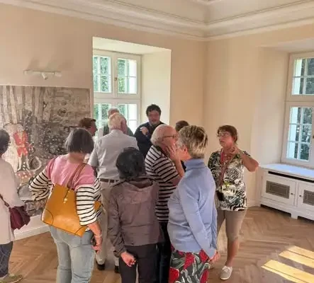 Goście z Aachen odwiedzili Pałac w Bukowcu – kolejne spotkanie partnerskie