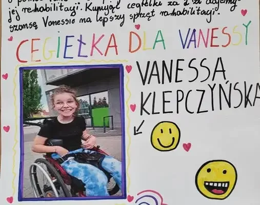 Szkolny wolontariat zebrał 276,40 zł na rehabilitację Vanessy