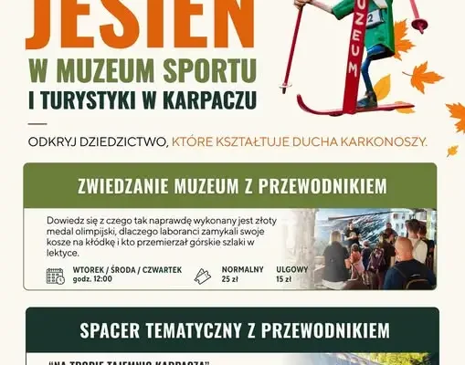 Jesienne zwiedzanie Karpacza: Muzeum z przewodnikiem i spacery tematyczne