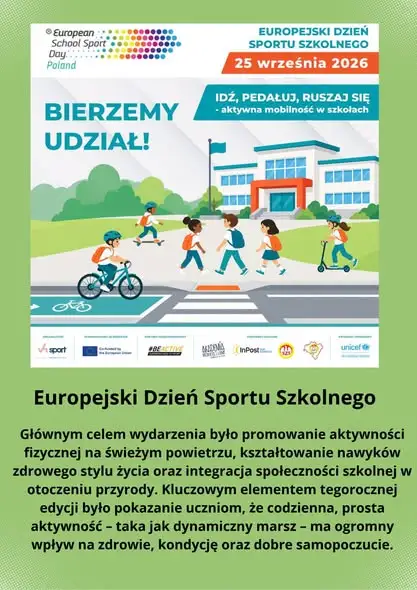Uczniowie z Kowar wzięli udział w Europejskim Dniu Sportu Szkolnego