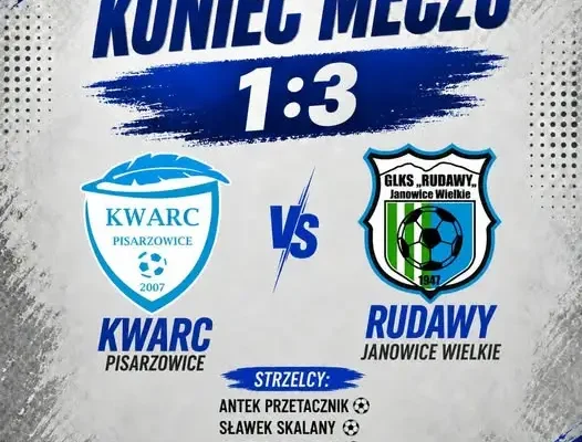 Janowice Wielkie: wyjazdowy triumf po dramatycznym meczu w Pisarzowicach