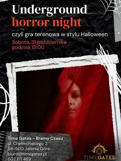 Październik w Time Gates – Bramy Czasu: podziemne trasy, eksperymenty i Halloween