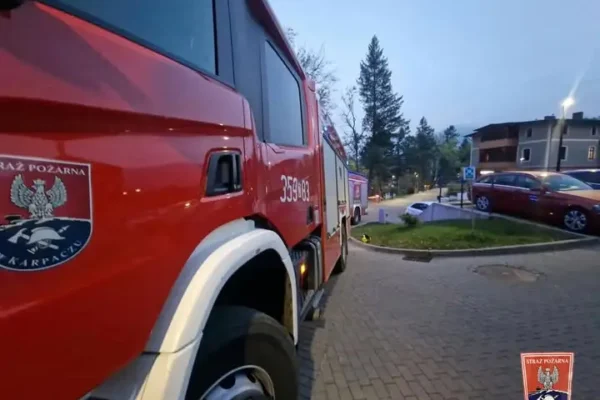 Pożar w hotelu w Karpaczu? Strażacy interweniowali w obiekcie hotelarskim
