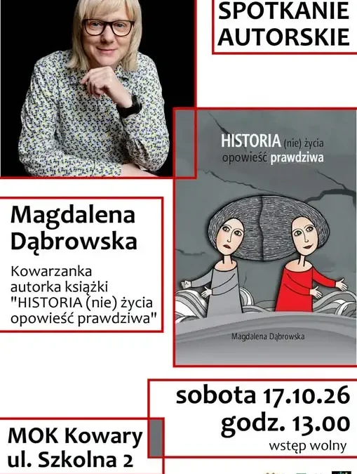 Magda Dąbrowska spotka się z czytelnikami w Kowarach