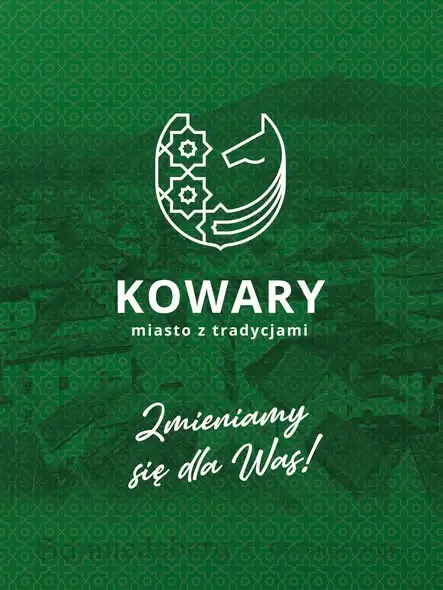Nowa tabliczka przy wejściu do Punktu Informacji Turystycznej i Muzeum Przystanek Kowary