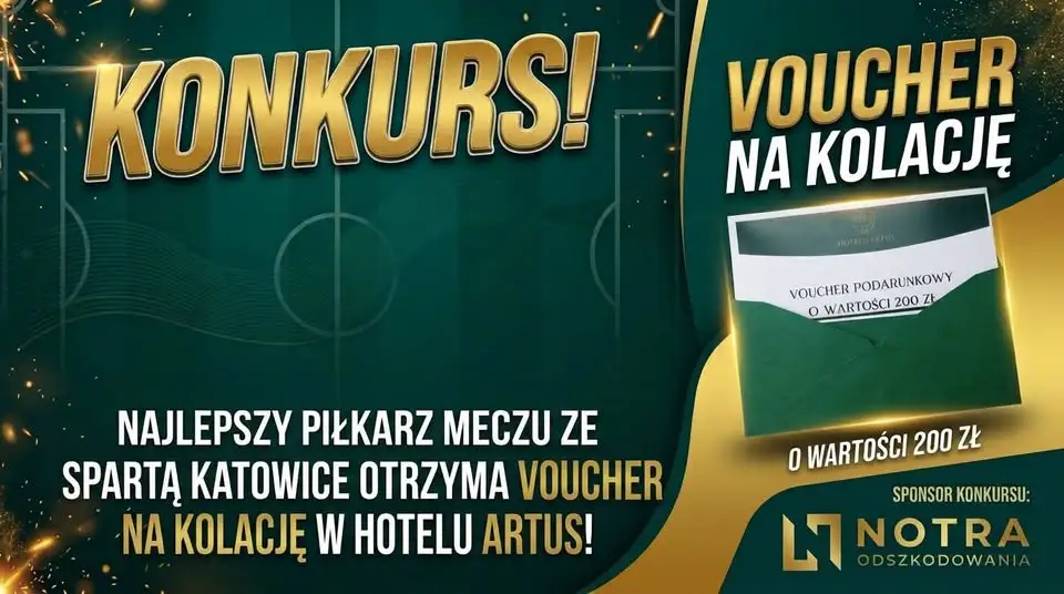 Karkonosze pokonały Spartę Katowice 1:0. Kibice wybierają piłkarza meczu
