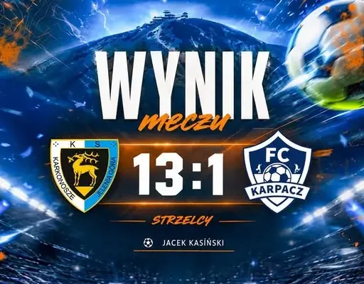 FC Karpacz przegrywa z Karkonoszami II Jelenia Góra 1:13