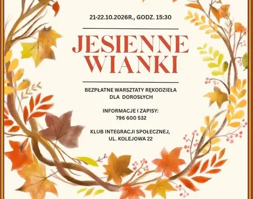 Jesienne warsztaty tworzenia wianków w Szklarskiej Porębie