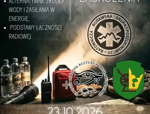 Mysłakowice: szkolenie z obrony cywilnej i ochrony ludności już 23 października