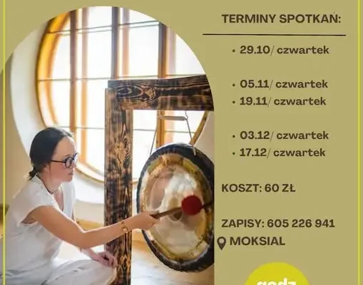 Kąpiel w dźwiękach – relaksacyjny koncert mis i gongów w Szklarskiej Porębie