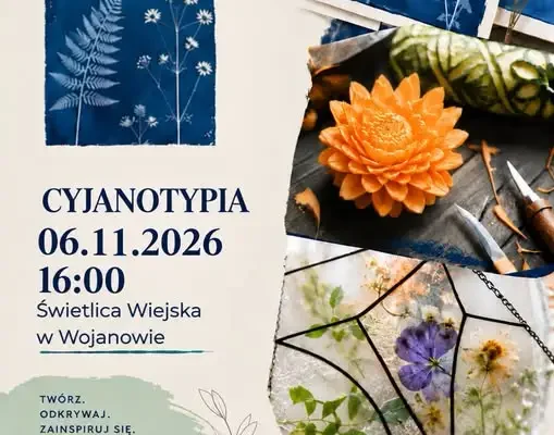 Warsztaty cyjanotypii w Wojanowie – zapisy trwają