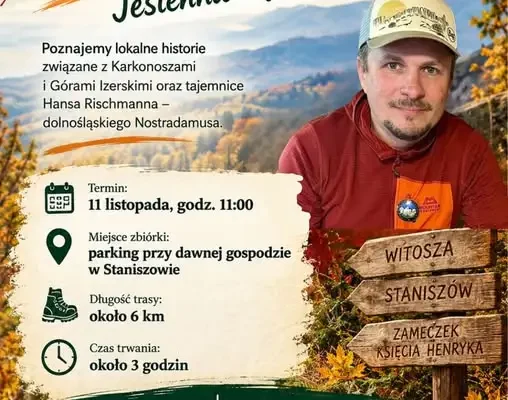 Jesienna wędrówka z Witoszy do Zameczku Księcia Henryka