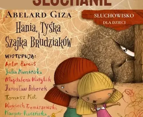 Słuchowisko „Hania, Tyśka i gang brudziaków” w bibliotece w Ścięgnach