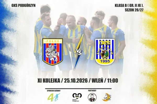 GKS Podgórzyn zagra na wyjeździe z Pogonią Wleń w niedzielę o 11:00