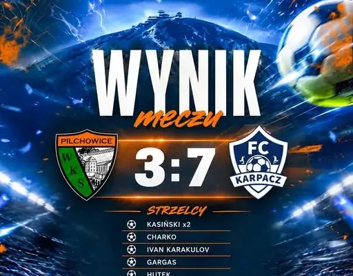 FC Karpacz rozbił WKS Pilchowice 7:3 w meczu pełnym bramek