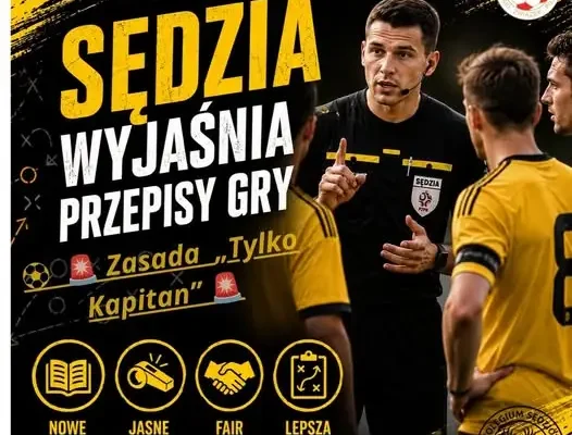 Nowa zasada „Tylko Kapitan” w piłce nożnej od 2027 roku