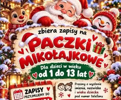 Trzcińsko: ruszają zapisy na mikołajkowe paczki dla dzieci